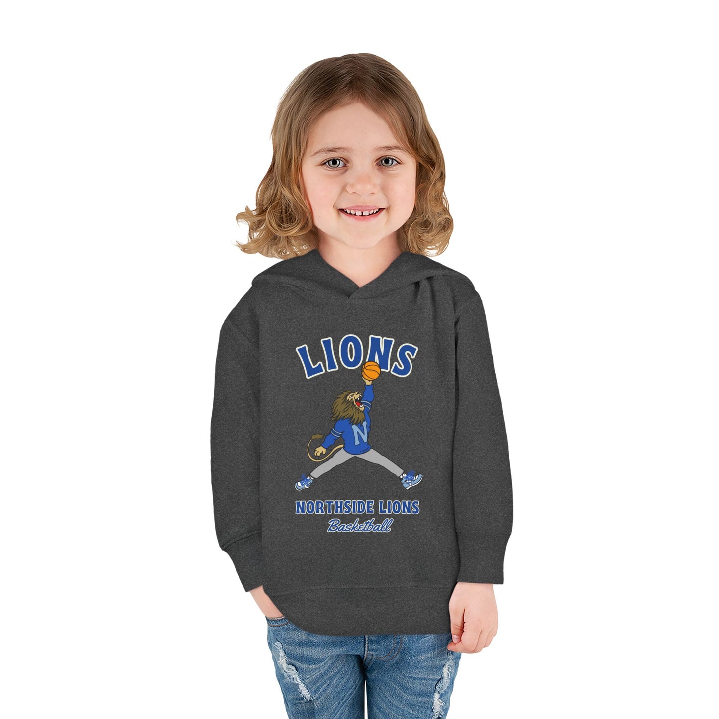 Youth Toddler Pullover Retro Lion Hoodie