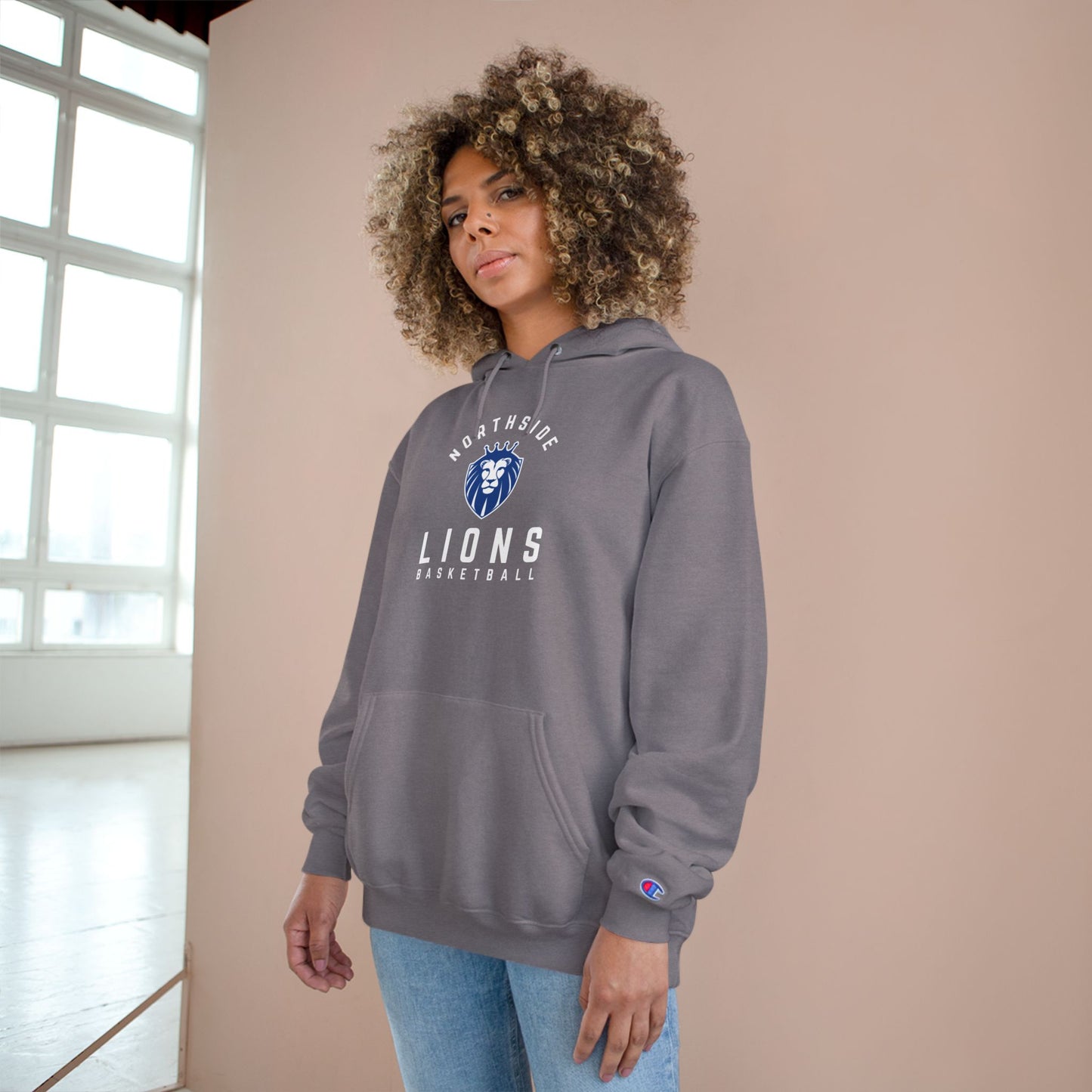 Champion Lions Logo Hoodie - Gender Neutral