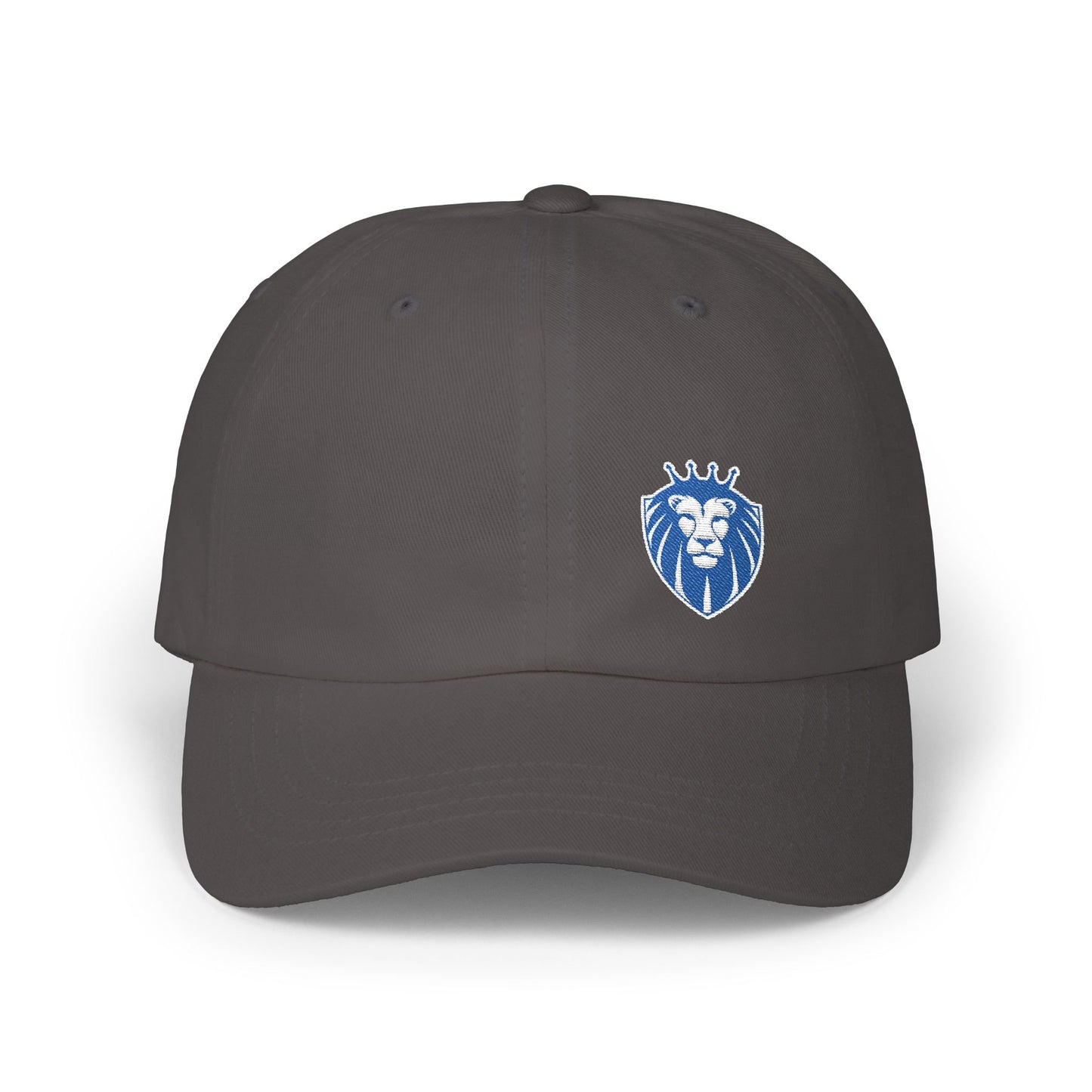 Embroidered Lion Crest Dad Cap