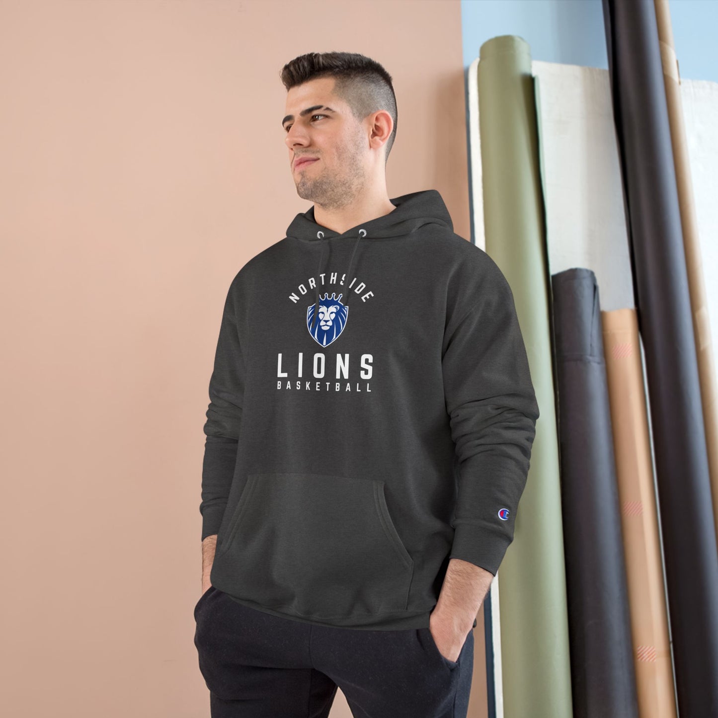 Champion Lions Logo Hoodie - Gender Neutral