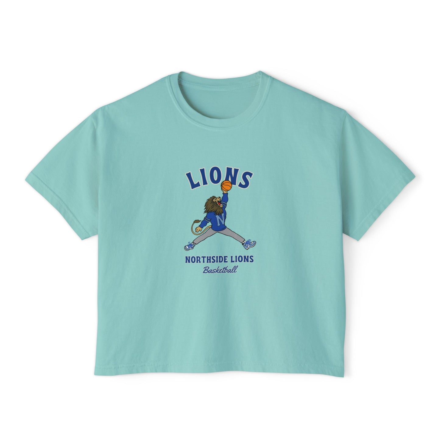 Women's Retro Lion Boxy Tee