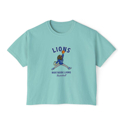 Women's Retro Lion Boxy Tee