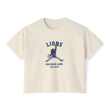 Women's Retro Lion Boxy Tee