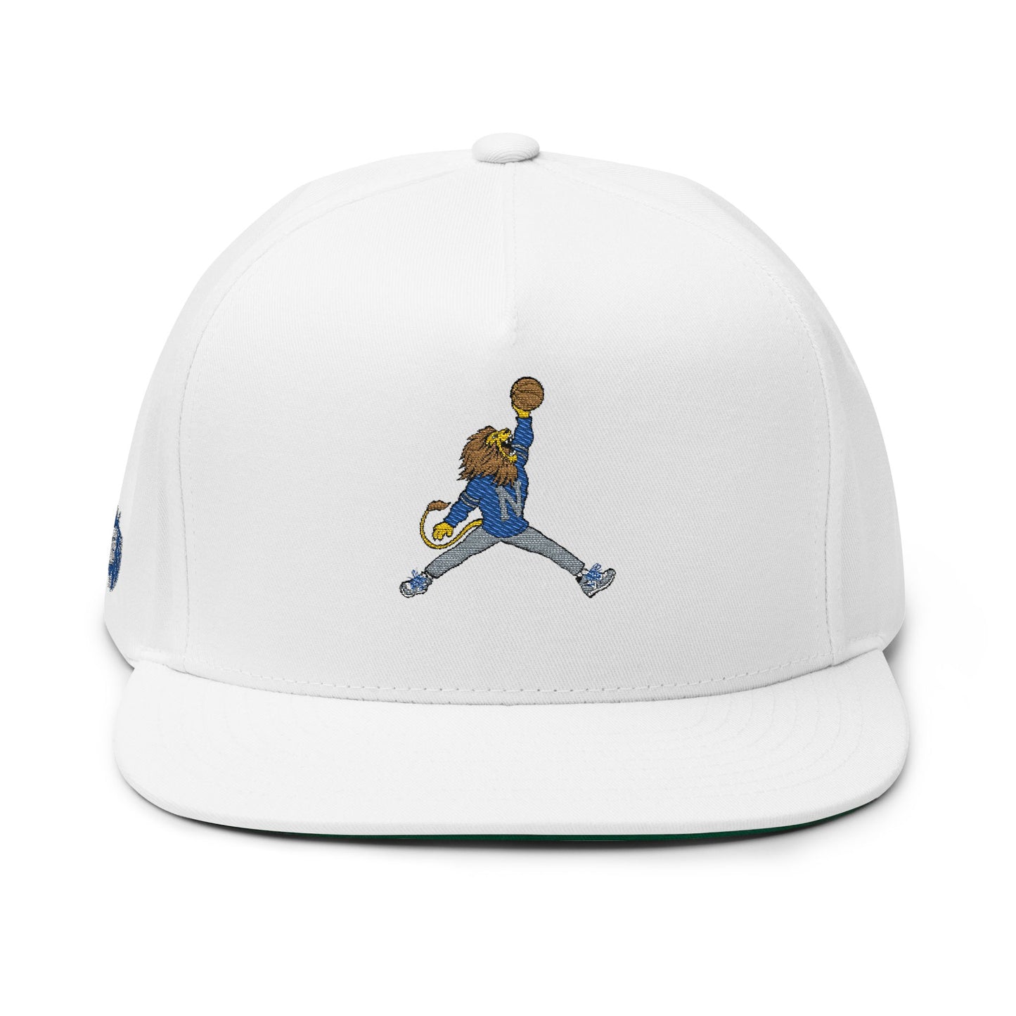 Embroidered Retro Lion Snapback Hat