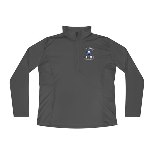Ladies Quarter-Zip Pullover — Ridgeview Lions School Spirit Quarter-Zip