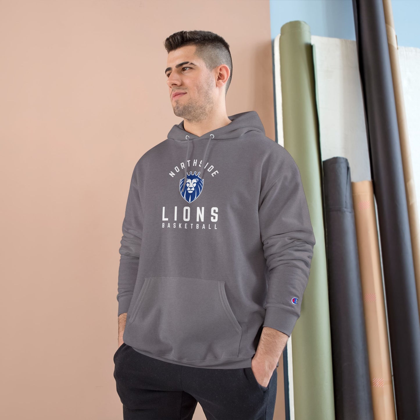 Champion Lions Logo Hoodie - Gender Neutral