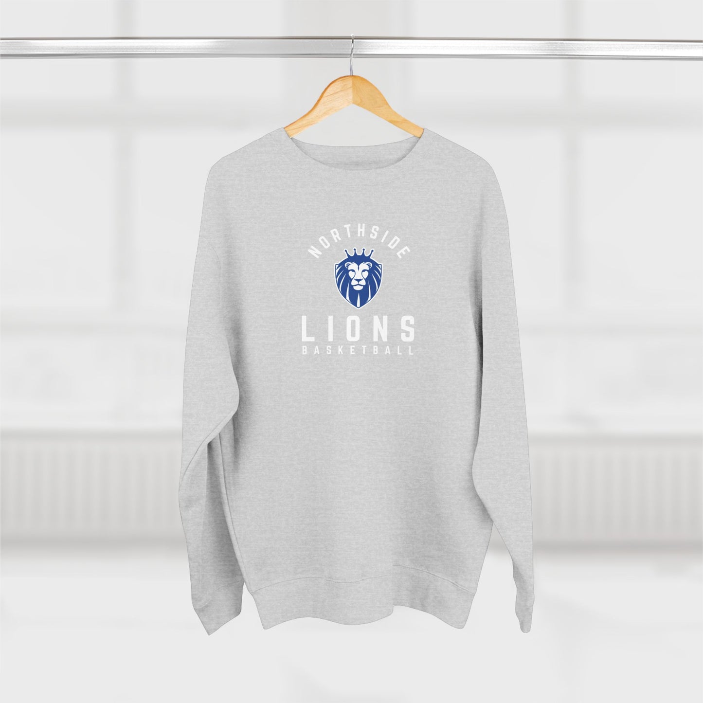 Gender Neutral Lions Crest Crewneck Sweatshirt