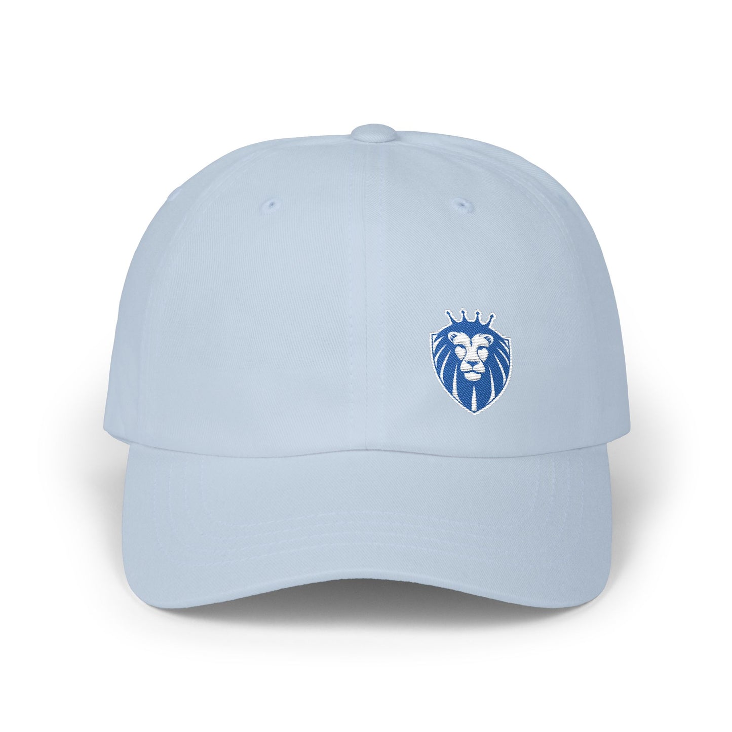 Embroidered Lion Crest Dad Cap