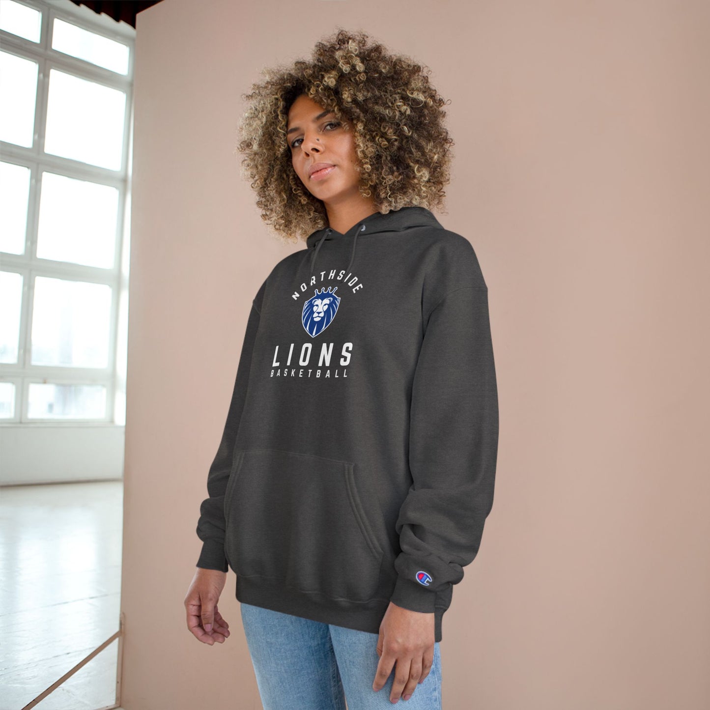 Champion Lions Logo Hoodie - Gender Neutral