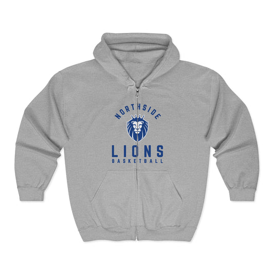 Full-Zip Lions Hoodie — Gender Neutral