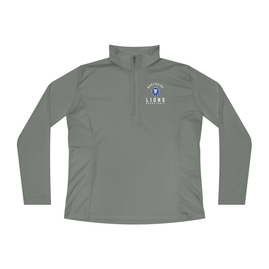 Ladies Quarter-Zip Pullover — Ridgeview Lions School Spirit Quarter-Zip